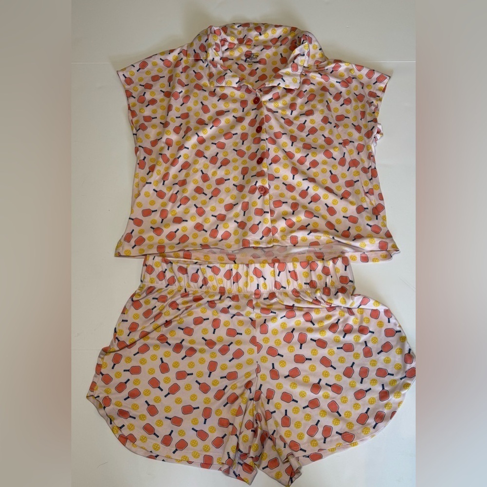 Telluride Clothing Co Women’s Pickleball Print pajama set size M